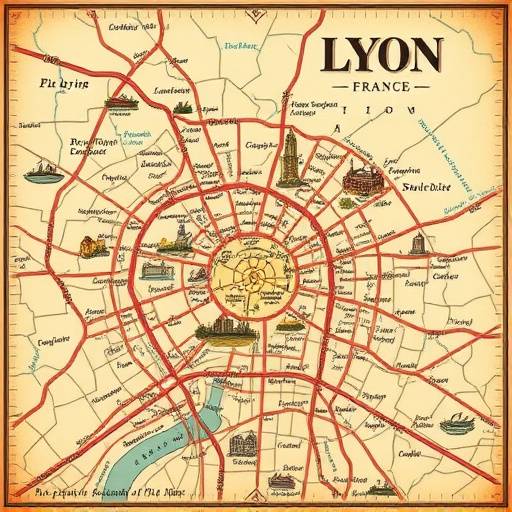 Carte de Lyon indiquant l'emplacement de Studio Lumière au 12 Rue de la République, 69001 Lyon.