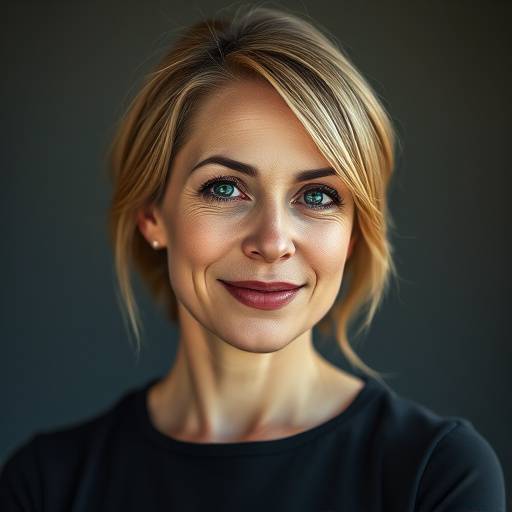 Portrait de Sophie Dubois, fondatrice et directrice générale de Studio Lumière.